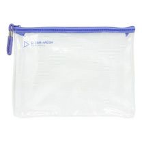 Play Clear Mesh Bag A4 - Lilac