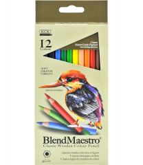 KCK Blend Maestro Colour Pencil - 12 Colours