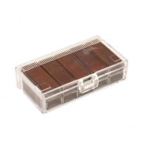 KANGARO Coloured No.10 Staples - Brown