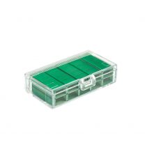 KANGARO Coloured No.10 Staples - Green