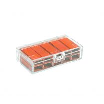 KANGARO Coloured No.10 Staples - Orange