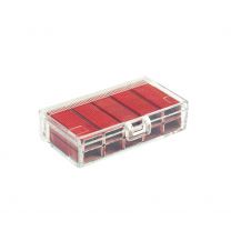 KANGARO Coloured No.10 Staples - Red